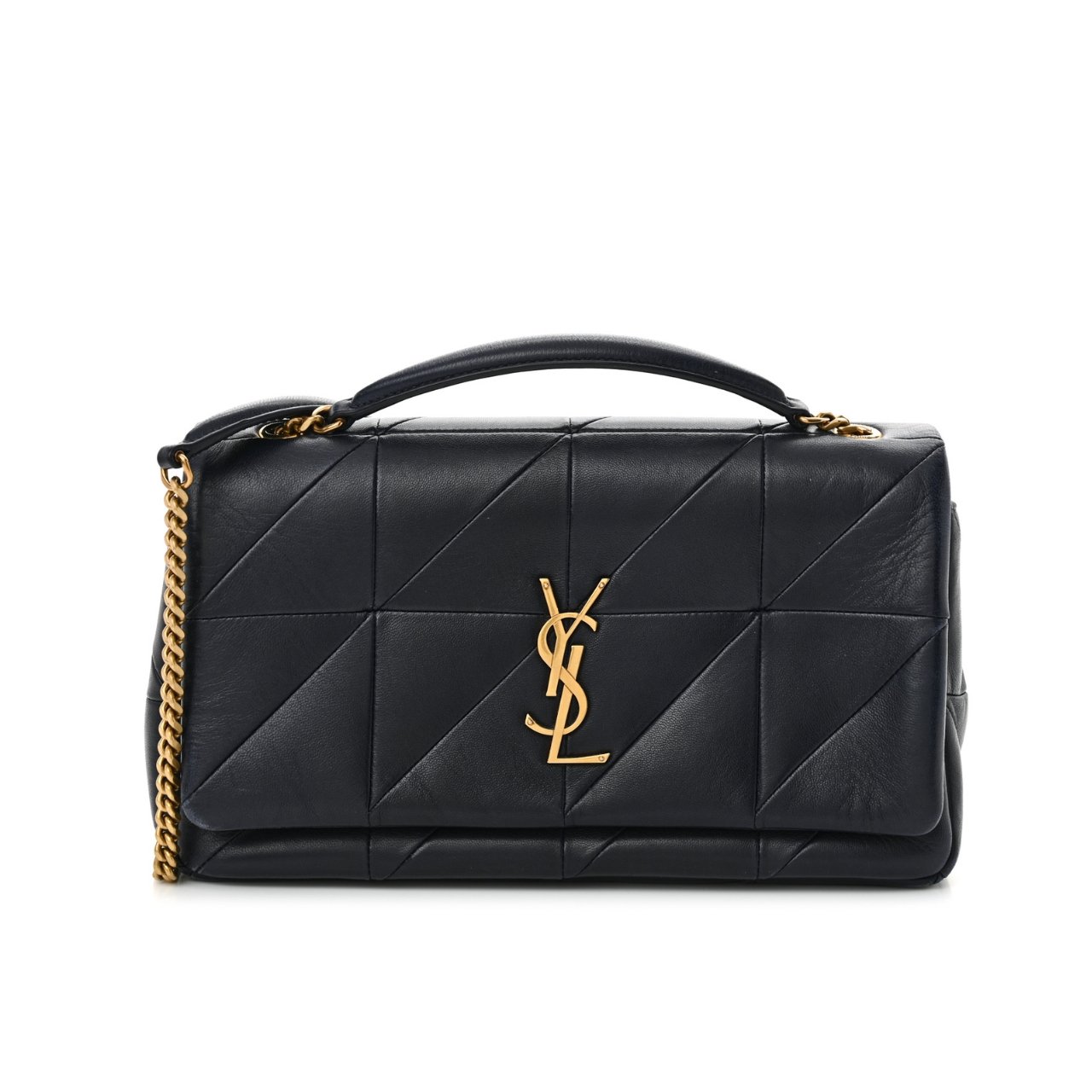 Thumbnail-51-3 Saint Laurent Niki Shopping Bag In Embossed Leather Black 33Cm - Image 1