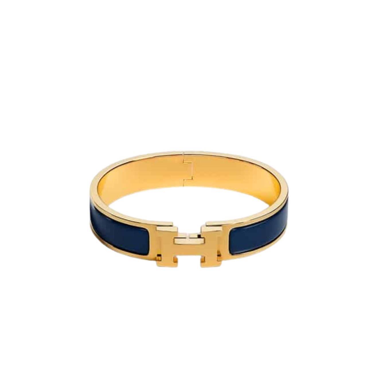 Thumbnail-83 Hermes Clic Clac H Bracelet Blue - Image 1