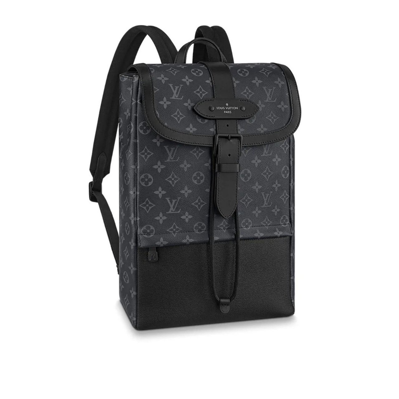 Thumbnail-84-1 Louis Vuitton Saumur Backpack Monogram Eclipse Canvas 42Cm M45913 - Image 1