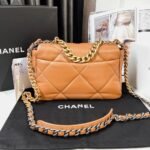 Chanel Medium 19 Flap Bag Caramel 26cm - Image 4