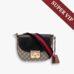 Super Vip 1:1 – Gucci Padlock Bag Black And Brown 25cm 453189