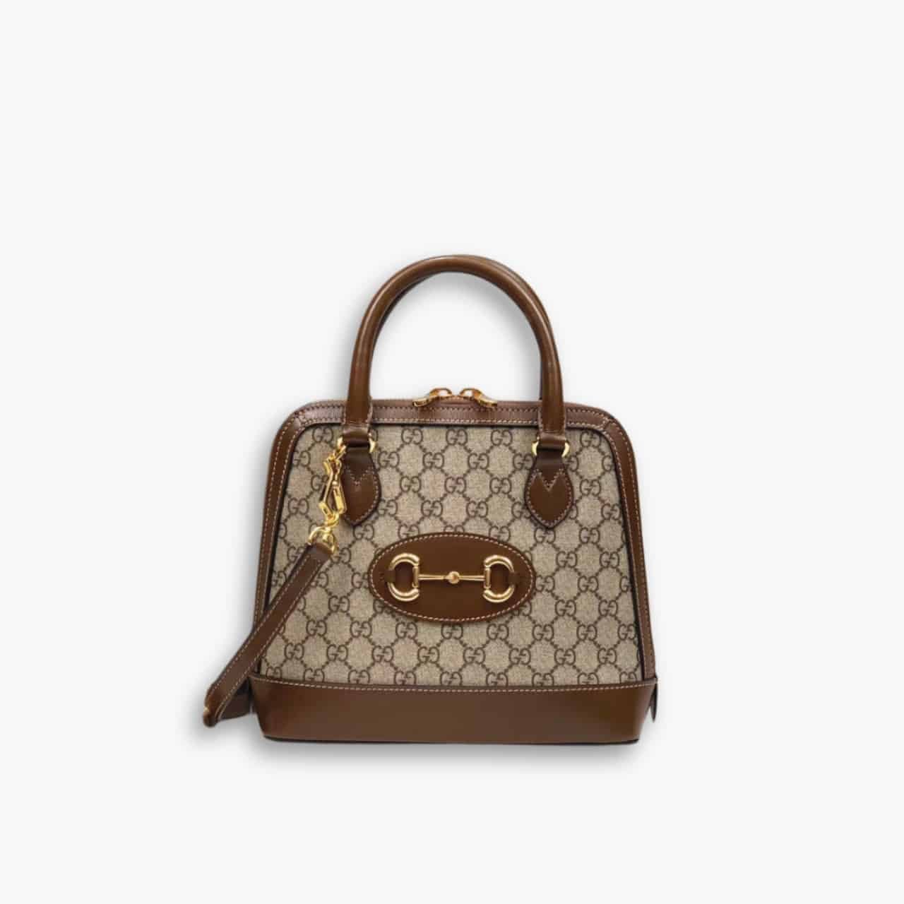 ELG_GCB1097-1 Gucci Horsebit 1955 Bag Brown 25cm 621220 92TCG 8563 - Image 1