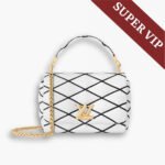 Super Vip 1:1 – Louis Vuitton GO-14 MM White Black 23Cm M22890
